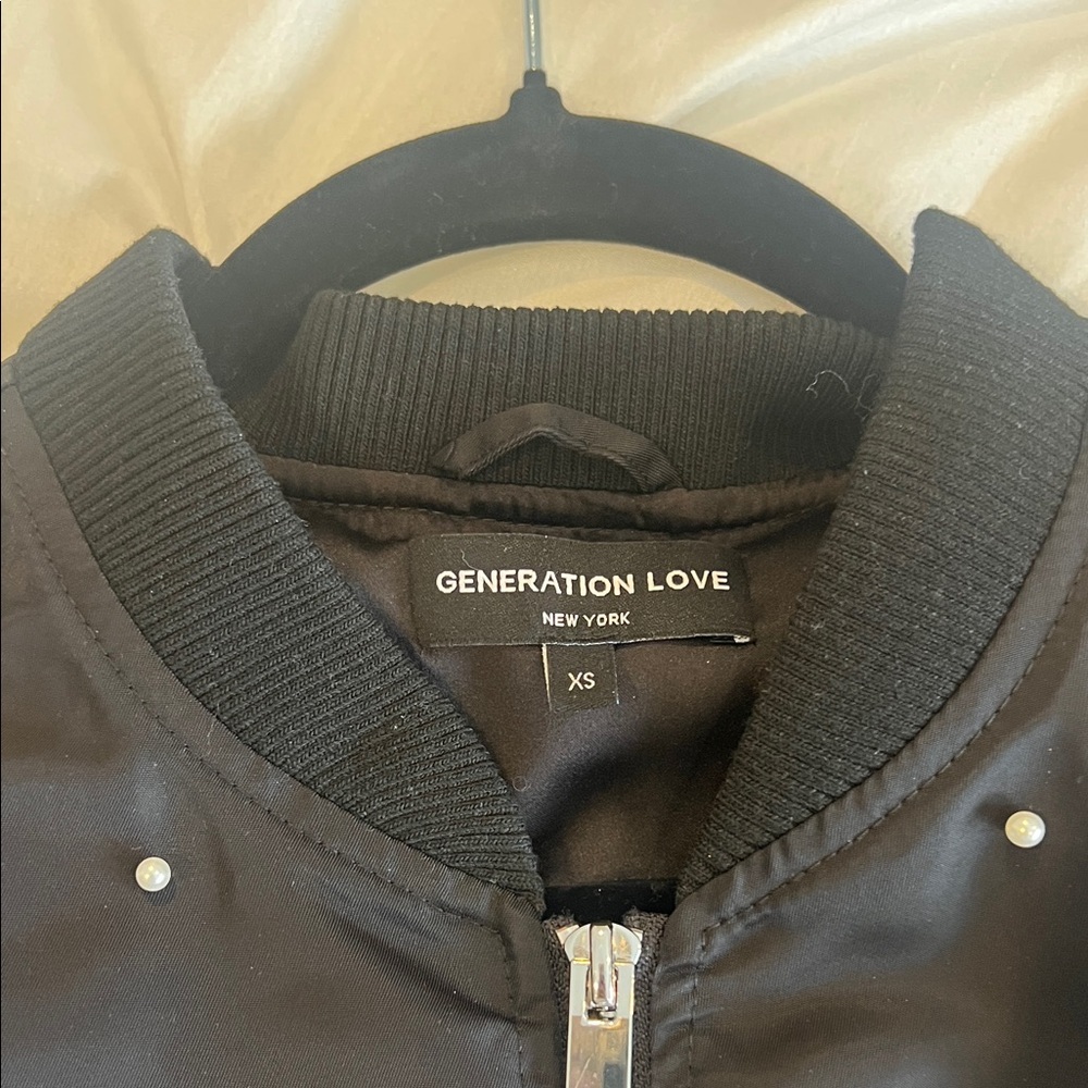GENERATION LOVE Black Pearl Women's Jacket Size XS - Picture 8 of 11